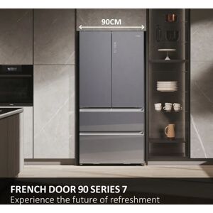 Haier HFR79F19EFGK(UK) - Sapphire Glass - Refrigerator Haier HFR79F19EFGK(UK) - Sapphire Glass - Refrigerator