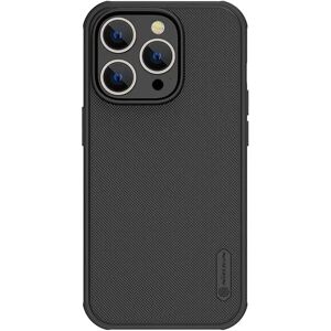Coque en cuir Nillkin pour iPhone 14 Pro Max - Noir Élégant - Publicité Coque en cuir Nillkin pour iPhone 14 Pro Max - Noir Élégant - Publicité