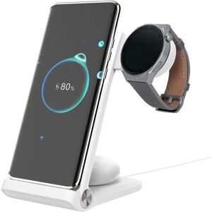 Chargeur sans fil Nillkin PowerTrio 3 en 1 pour Huawei Watch Blanc - Publicité Chargeur sans fil Nillkin PowerTrio 3 en 1 pour Huawei Watch Blanc - Publicité