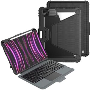 Nillkin Černá podsvícená klávesnicová pouzdro pro iPad Pro 11 - Kryt na tablet Nillkin Černá podsvícená klávesnicová pouzdro pro iPad Pro 11 - Kryt na tablet
