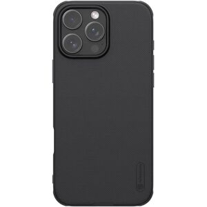 Nillkin Schwarzes iPhone 16 Pro Case - Minimalistischer Magnet-Schutz Nillkin Schwarzes iPhone 16 Pro Case - Minimalistischer Magnet-Schutz