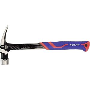 Marteau WorkPro WP241014 - Poignée ergonomique - 560g - Publicité Marteau WorkPro WP241014 - Poignée ergonomique - 560g - Publicité