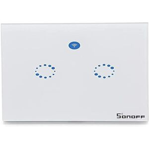 Sonoff T1EU2C-TX Wi-Fi Inteligentny Włącznik Ścienny - Oświetlenie & Automatyka domu Sonoff T1EU2C-TX Wi-Fi Inteligentny Włącznik Ścienny - Oświetlenie & Automatyka domu