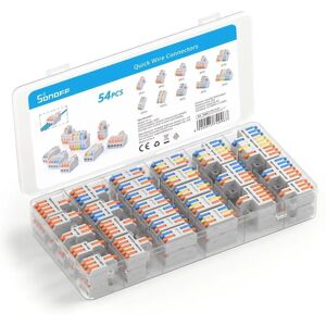 Conectores de cable gris SONOFF D1-2 - 54 unidades Conectores de cable gris SONOFF D1-2 - 54 unidades