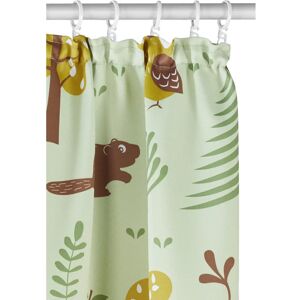 LÜTTENHÜTT Waldtiere Verdunkelungsvorhang - Kinderfreundlich, 145x130cm LÜTTENHÜTT Waldtiere Verdunkelungsvorhang - Kinderfreundlich, 145x130cm