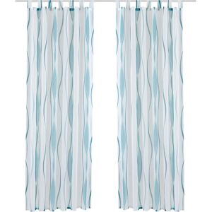 MY HOME Dimona Gardine - Voile, 2er Set, Weiß, 145x140 cm MY HOME Dimona Gardine - Voile, 2er Set, Weiß, 145x140 cm