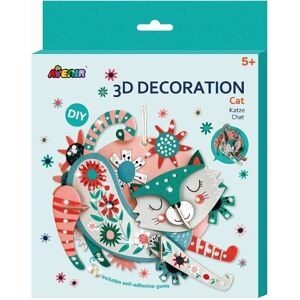 Avenir 3D Katt Dekoration Kit - Konstnärlig Decor Avenir 3D Katt Dekoration Kit - Konstnärlig Decor