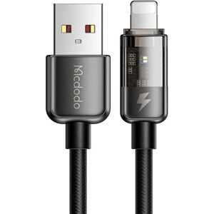 USB Kabel Mcdodo CA-3140 - 12W, 1.2m, Černá USB Kabel Mcdodo CA-3140 - 12W, 1.2m, Černá