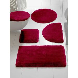 HEINE HOME Rechteckige Badematte - 90x50cm - Weinrot HEINE HOME Rechteckige Badematte - 90x50cm - Weinrot