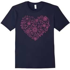 Gildan I Love you T shirt Floral Heart Saint Valentine’s Day gift - T-shirt Gildan I Love you T shirt Floral Heart Saint Valentine’s Day gift - T-shirt