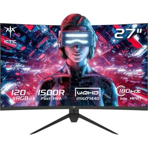 Moniteur KTC H27S17 - Courbe 27 pouces QHD 180Hz Gaming - Publicité Moniteur KTC H27S17 - Courbe 27 pouces QHD 180Hz Gaming - Publicité