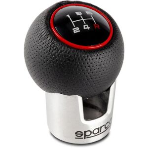 Sparco LAZIO Negro/Rojo - Pomo palanca cambio Sparco LAZIO Negro/Rojo - Pomo palanca cambio
