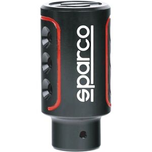 Sparco SPC RACING Shift Lever Knob - Black/Red - Racing Design Sparco SPC RACING Shift Lever Knob - Black/Red - Racing Design