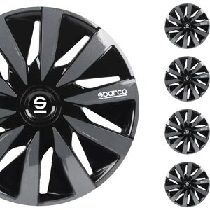 Coquilles Sparco Lazio Noir/Gris 14" - Accessoire voiture Coquilles Sparco Lazio Noir/Gris 14" - Accessoire voiture