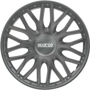 Sparco Roma 14-inch Wheel Cover Set - Gray Sparco Roma 14-inch Wheel Cover Set - Gray