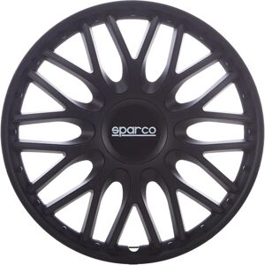 Sparco Wielkappen Set 16-inch Zwart - Wielkappen Sparco Wielkappen Set 16-inch Zwart - Wielkappen