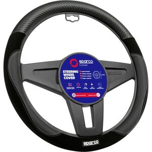 Housse de volant Sparco SPCS122BK Noire - Housse de volant - Publicité Housse de volant Sparco SPCS122BK Noire - Housse de volant - Publicité