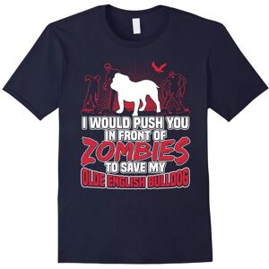 Gildan Olde English Bulldog & Zombies Halloween T-Shirt - Multicolor XXL Gildan Olde English Bulldog & Zombies Halloween T-Shirt - Multicolor XXL