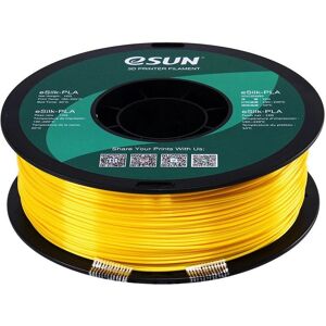 eSUN - eSilk-PLA - Yellow - 1.75mm - Filament eSUN - eSilk-PLA - Yellow - 1.75mm - Filament