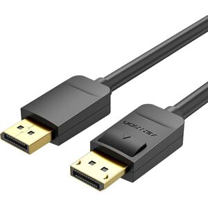 Černý 3m DisplayPort Kabel Vention - DisplayPort 1.2 4K Černý 3m DisplayPort Kabel Vention - DisplayPort 1.2 4K