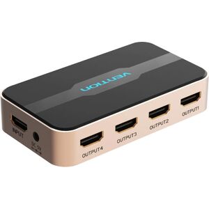 Vention 4K/30Hz HDMI Splitteri - 4 Lähtöä - Video-kytkin Vention 4K/30Hz HDMI Splitteri - 4 Lähtöä - Video-kytkin