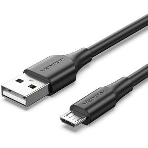 Cable USB 2.0 Macho a MicroUSB Macho Vention - 1 metro - Negro Cable USB 2.0 Macho a MicroUSB Macho Vention - 1 metro - Negro