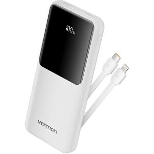 Vention Powerbank FHOW0 - 10000mAh, USB-C, Lightning, Weiß Vention Powerbank FHOW0 - 10000mAh, USB-C, Lightning, Weiß