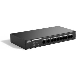 Dahua Technology SG1010LP Ohanterad Layer 2 Gigabit Ethernet-switch - PoE Dahua Technology SG1010LP Ohanterad Layer 2 Gigabit Ethernet-switch - PoE