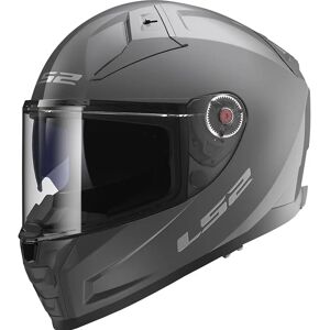 LS2 Vector II Helmet - Grey - Lightweight Fiberglass - Unisex LS2 Vector II Helmet - Grey - Lightweight Fiberglass - Unisex