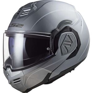 LS2 Silver Helmet FF906 Advant - Lightweight, 180° Flip, UV Visor LS2 Silver Helmet FF906 Advant - Lightweight, 180° Flip, UV Visor