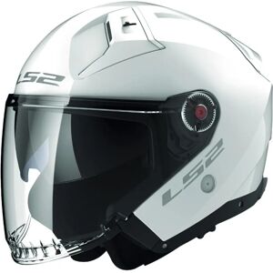 Casque Moto LS2 Infinity II - Blanc, UV, Pinlock Max Vision - Publicité Casque Moto LS2 Infinity II - Blanc, UV, Pinlock Max Vision - Publicité