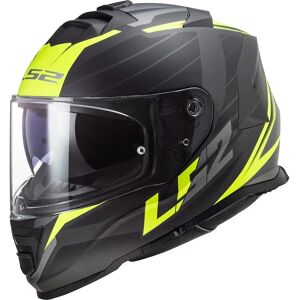 LS2 FF800 Storm II Nerve Gul/Svart Hjelm - Motorsykkelhjelm LS2 FF800 Storm II Nerve Gul/Svart Hjelm - Motorsykkelhjelm