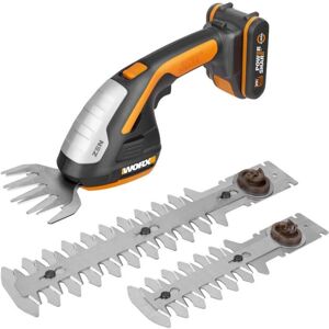 Worx WG801E 20V Multi-Tool Rasen- & Strauchschneider - Gartenschere Worx WG801E 20V Multi-Tool Rasen- & Strauchschneider - Gartenschere