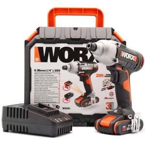 WORX WX291 Wkrętak udarowy - Kolorowy - Z diodą LED WORX WX291 Wkrętak udarowy - Kolorowy - Z diodą LED