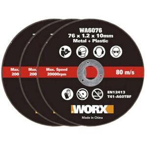 Worx WA6076.3 Metal Cutting Blades - for WX801 Chopper Worx WA6076.3 Metal Cutting Blades - for WX801 Chopper