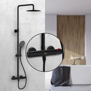 Zogin Uten Bathroom Thermostatic Shower Mixer Twin Head Chrome - Shower Type Zogin Uten Bathroom Thermostatic Shower Mixer Twin Head Chrome - Shower Type