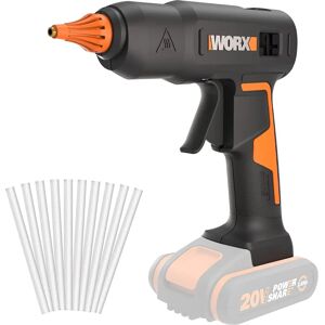 Worx WX045.9 Bezprzewodowa pistolety do kleju na ciepło - Narzędzie ręczne Worx WX045.9 Bezprzewodowa pistolety do kleju na ciepło - Narzędzie ręczne