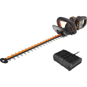 Worx Nitro WG286E - Accu-heggenschaar - 2x20V/2Ah - 60cm stalen mes Worx Nitro WG286E - Accu-heggenschaar - 2x20V/2Ah - 60cm stalen mes
