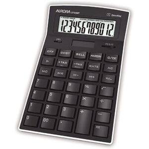 Aurora DT930P Calculator - 12 Digit, Tax Keys, Black Aurora DT930P Calculator - 12 Digit, Tax Keys, Black