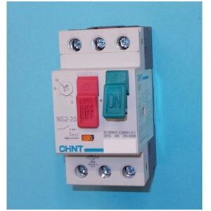 Protezione motore CHINT NS2-25/1D - 3P, 25A, Regolabile Protezione motore CHINT NS2-25/1D - 3P, 25A, Regolabile