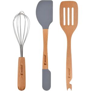 BERGNER GENIUS Grijs Keukengerei-Set - Kitchen Utensil Set BERGNER GENIUS Grijs Keukengerei-Set - Kitchen Utensil Set