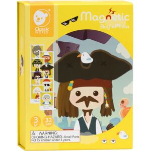 Classic World Magnetisch Gezichtskit - Educatief Magnetisch Puzzel voor Kinderen Classic World Magnetisch Gezichtskit - Educatief Magnetisch Puzzel voor Kinderen