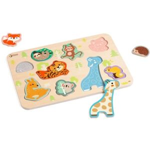 Classic World houten dierenpuzzel, 10 stuks - Puzzel Classic World houten dierenpuzzel, 10 stuks - Puzzel