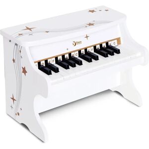 Dziecięcy biały drewniany pianino Classic World - Rozwija talent muzyczny Dziecięcy biały drewniany pianino Classic World - Rozwija talent muzyczny