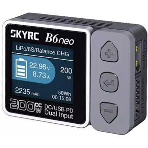 Chargeur compact SkyRC B6neo pour batteries RC - Type de batterie - Publicité Chargeur compact SkyRC B6neo pour batteries RC - Type de batterie - Publicité