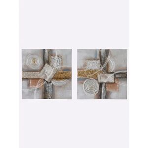 HEINE HOME Beiges Kunst - 2-teiliges Set HEINE HOME Beiges Kunst - 2-teiliges Set
