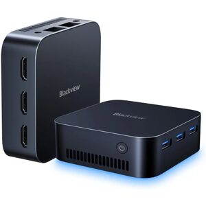 Mini PC Blackview N97 - 4K UHD, 16GB RAM, 512GB SSD, Doble HDMI, WiFi 5 Mini PC Blackview N97 - 4K UHD, 16GB RAM, 512GB SSD, Doble HDMI, WiFi 5