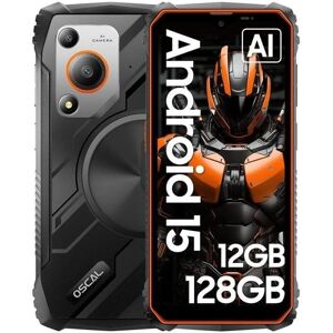 Oscal Marine 1 - Teléfono resistente - 6.56 pulgadas - 4GB RAM - 128GB - Naranja Oscal Marine 1 - Teléfono resistente - 6.56 pulgadas - 4GB RAM - 128GB - Naranja