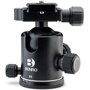 Testa a Sfera Benro B3 - Supporta 18kg, PU60 Testa a Sfera Benro B3 - Supporta 18kg, PU60