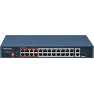 Hikvision Hikvision Value Series DS-3E0326P-E/M(C) nätverksswitch - Obehandlad, PoE, 26 portar Hikvision Hikvision Value Series DS-3E0326P-E/M(C) nätverksswitch - Obehandlad, PoE, 26 portar